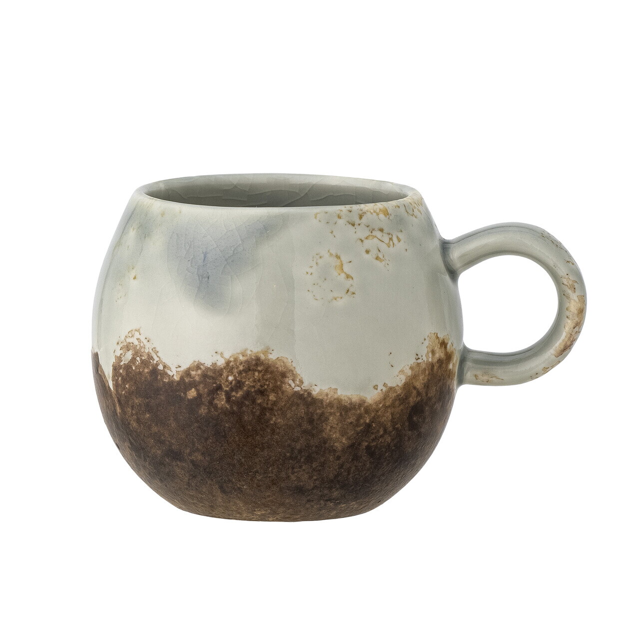 Ceasca, Bloomingville, Paula, 9x8 cm, 275 ml, ceramica, maro - imagine 6
